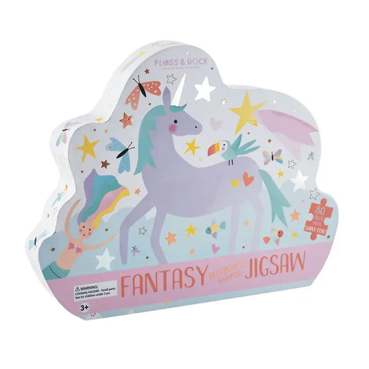 Fantasy 80pc " Butterfly" Shaped Jigsaw with Shaped Box