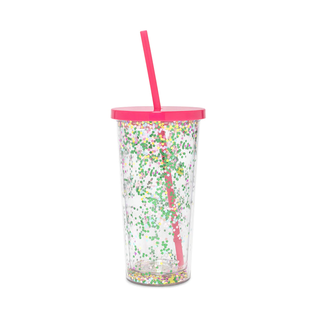 Glitter Bomb Sip Sip Tumbler - Flower Bomb