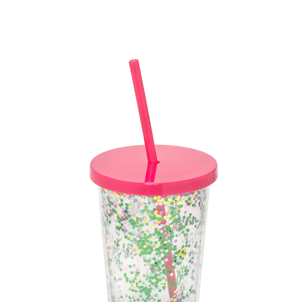 Glitter Bomb Sip Sip Tumbler - Flower Bomb