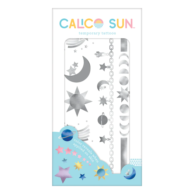 Calico sun - Luna temporary tattoos