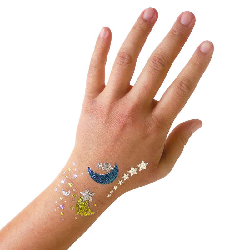 Calico sun - Luna temporary tattoos