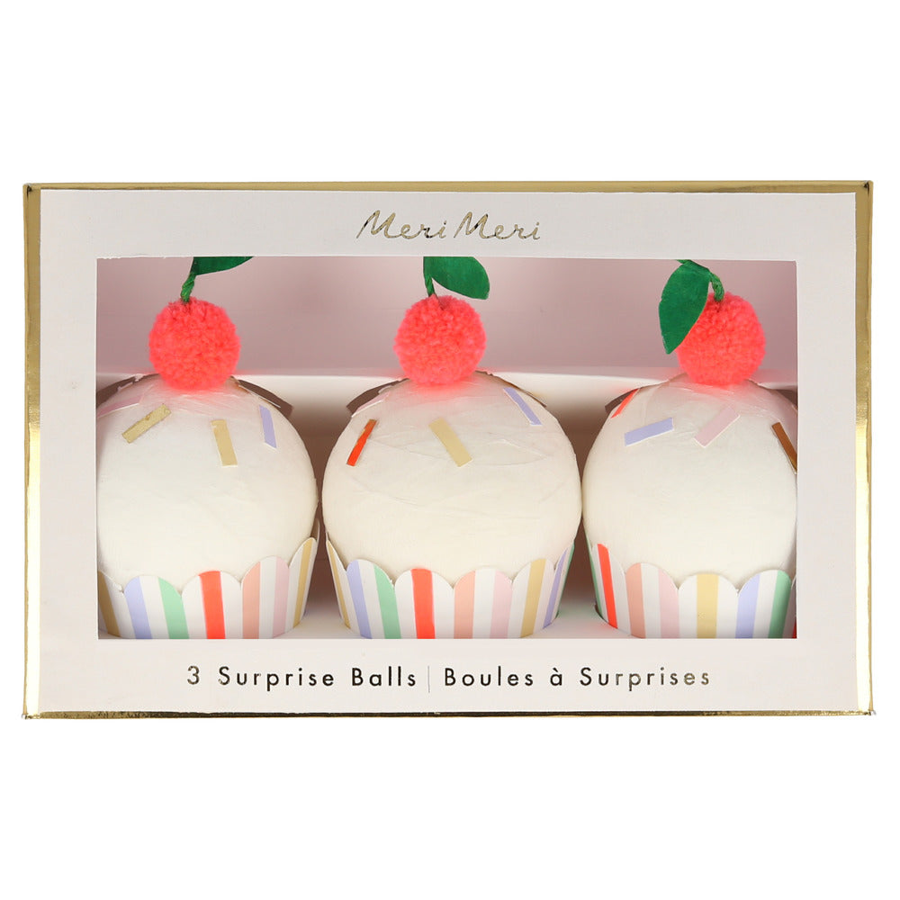 Cupcake surprise balls