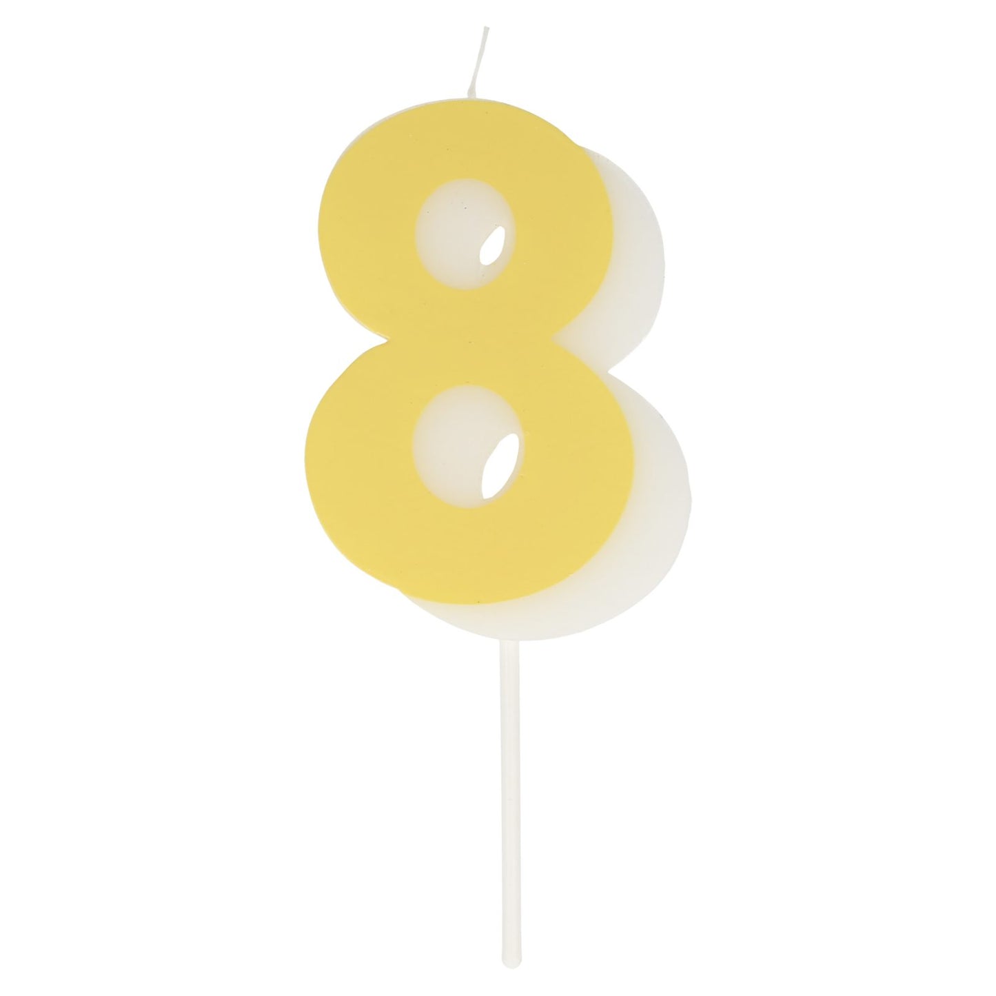 Number 8 Candle