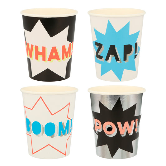 Superhero cups