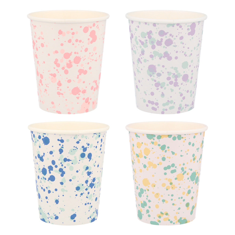 Speckled cups