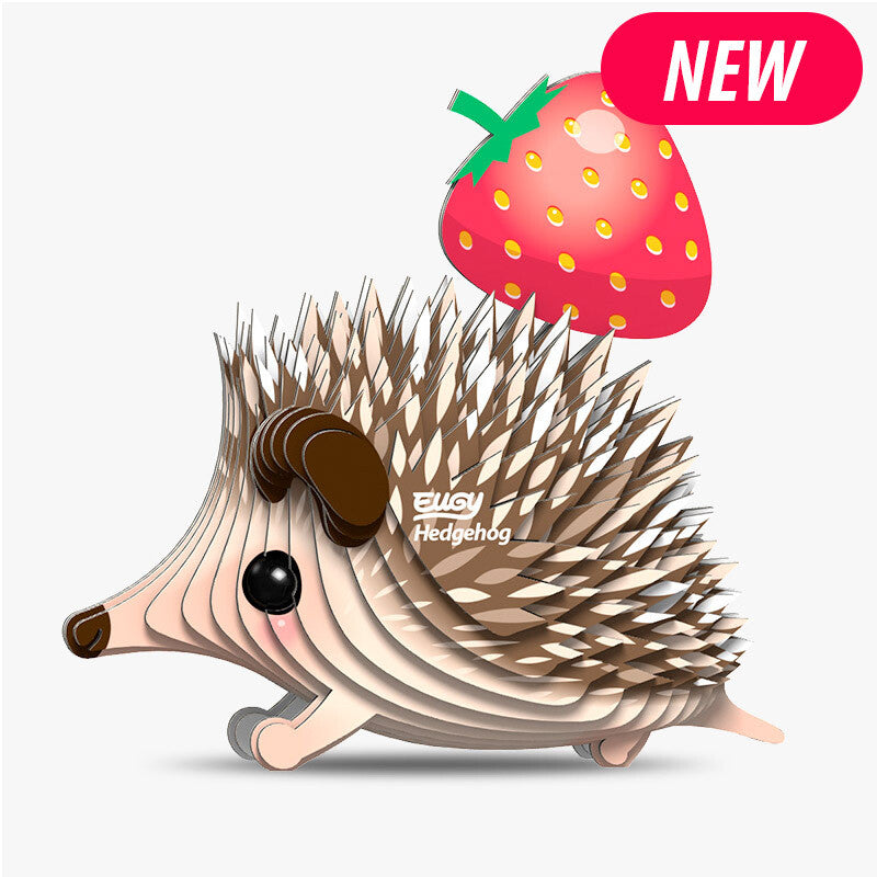 026 Hedgehog - 3D Cardboard Model Kit