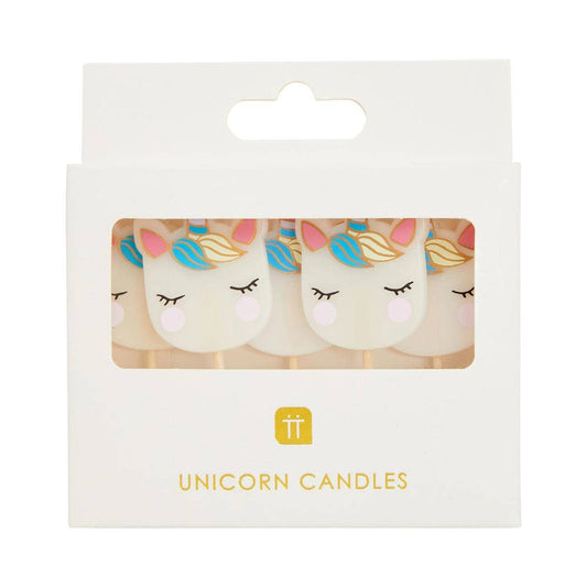 Unicorn Candles - 5 Pack