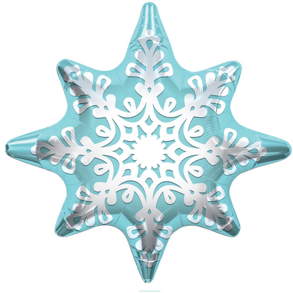 SNOWFLAKE FOIL BALLOON