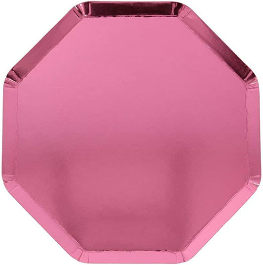 Metallic pink Side Plates