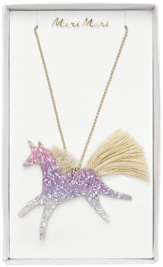 Collier Licorne Paillettes