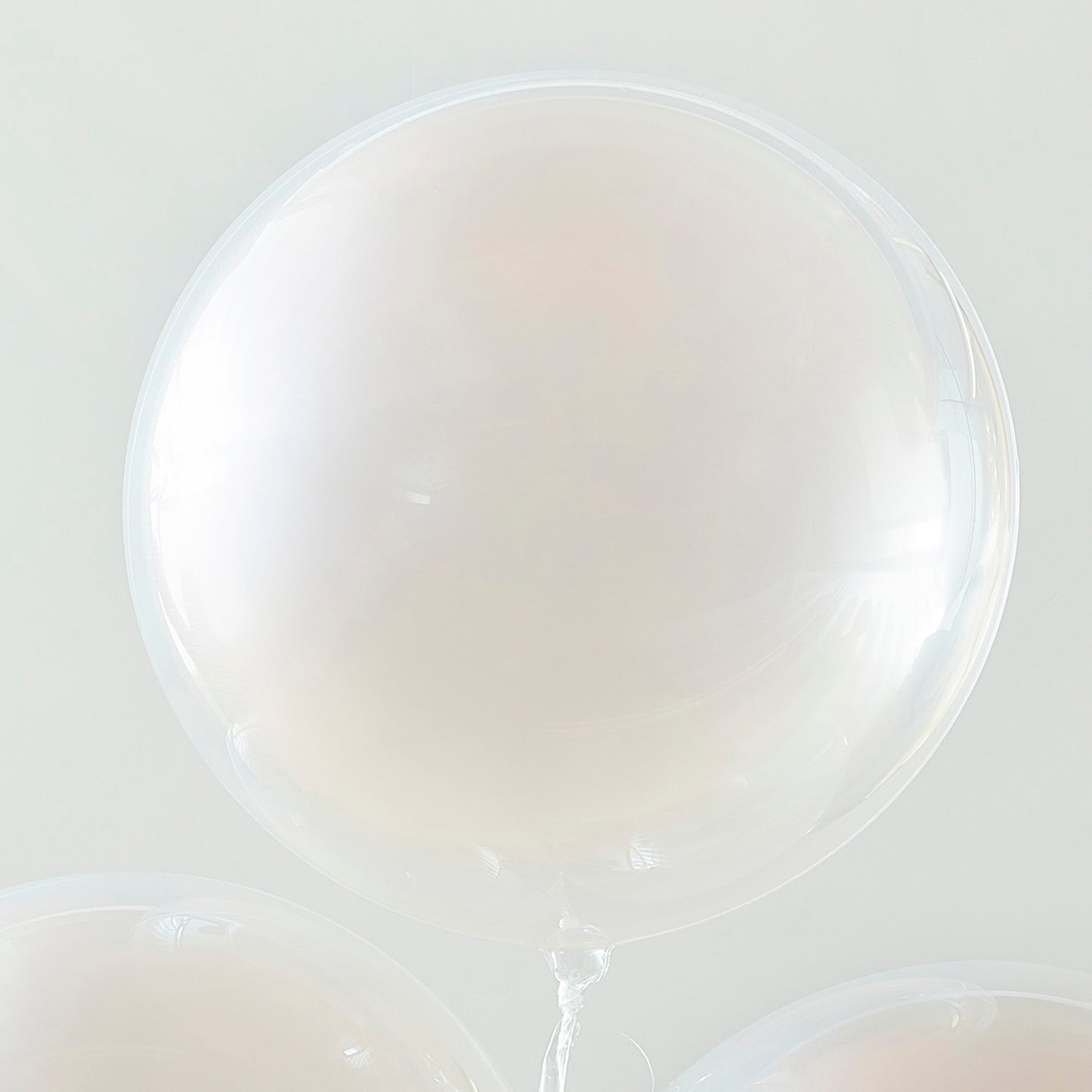 Peach Sprayed Orb Party Balloons