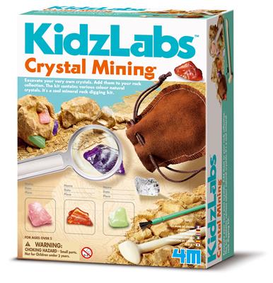 Kidzlabs KIT D'EXPÉRIENCE DE CRISTAL