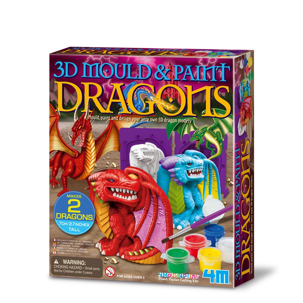 3D Mould & Paint _ Dragon