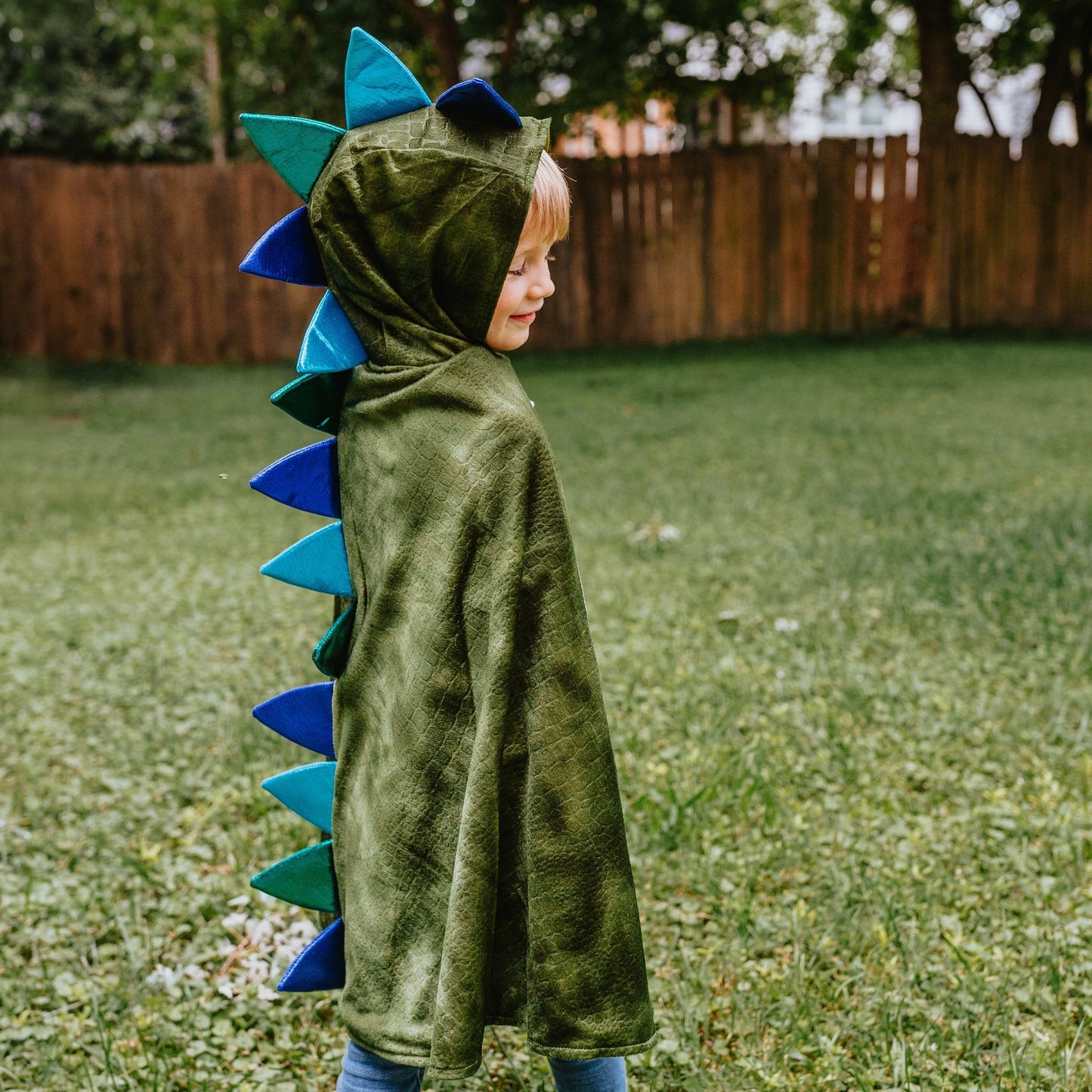 Green Dragon Cape with Claws