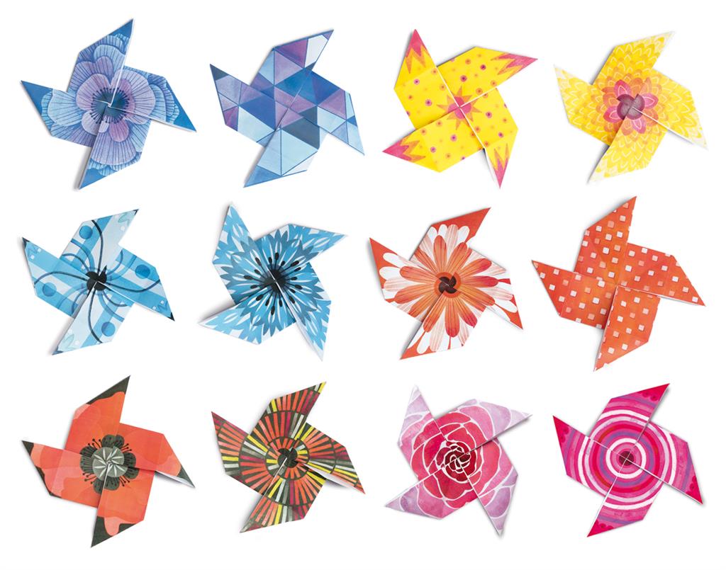 ORIGAMI - WINDMILLS