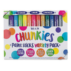 Chunkies Paint Sticks – Set of 24 – Variety Pack