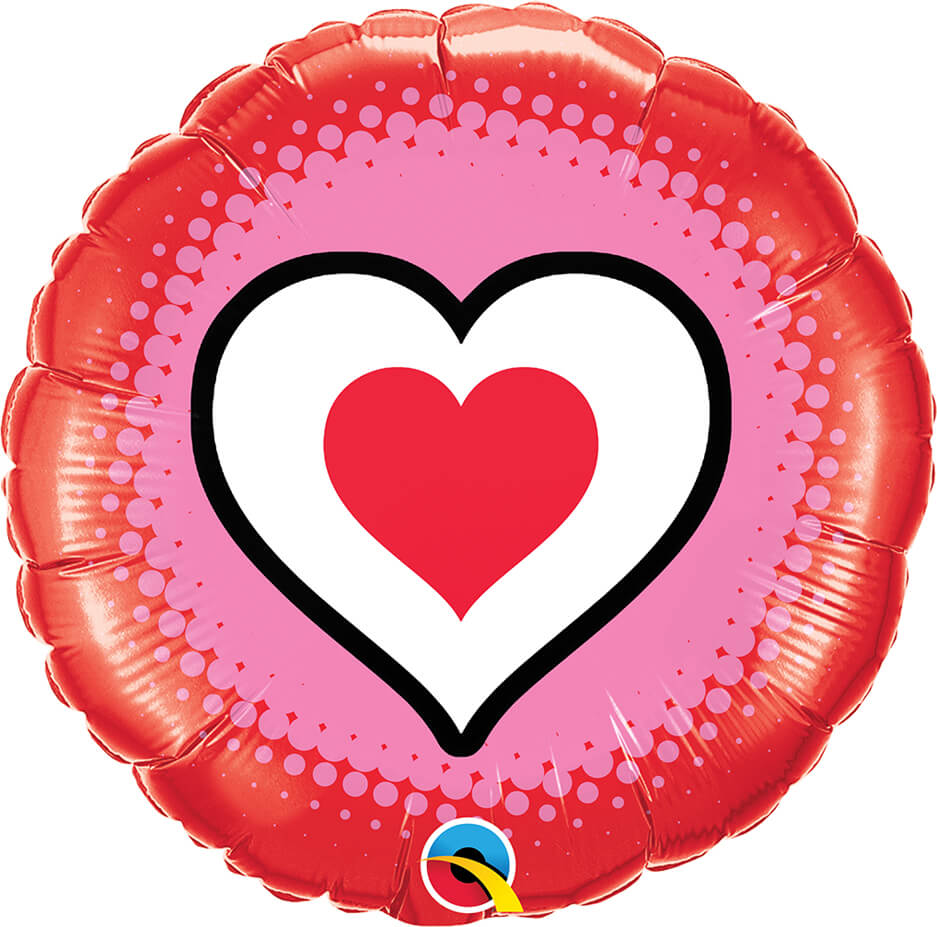 Ballon en aluminium Only Hearts 