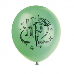 8 Ballons latex 30 cm - Harry Potter