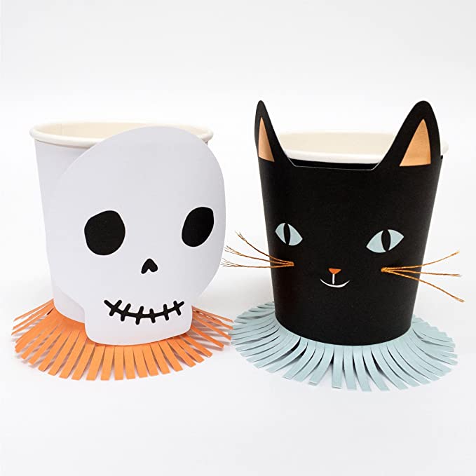 Vintage Halloween Cups