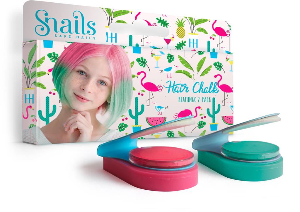 Snails - Hair Chalk Flamingo