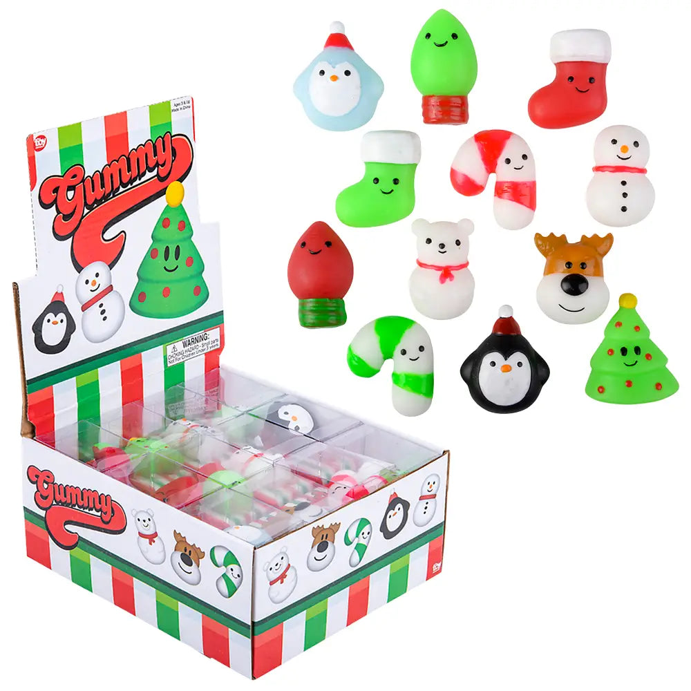 1.5" Gummy Christmas Characters