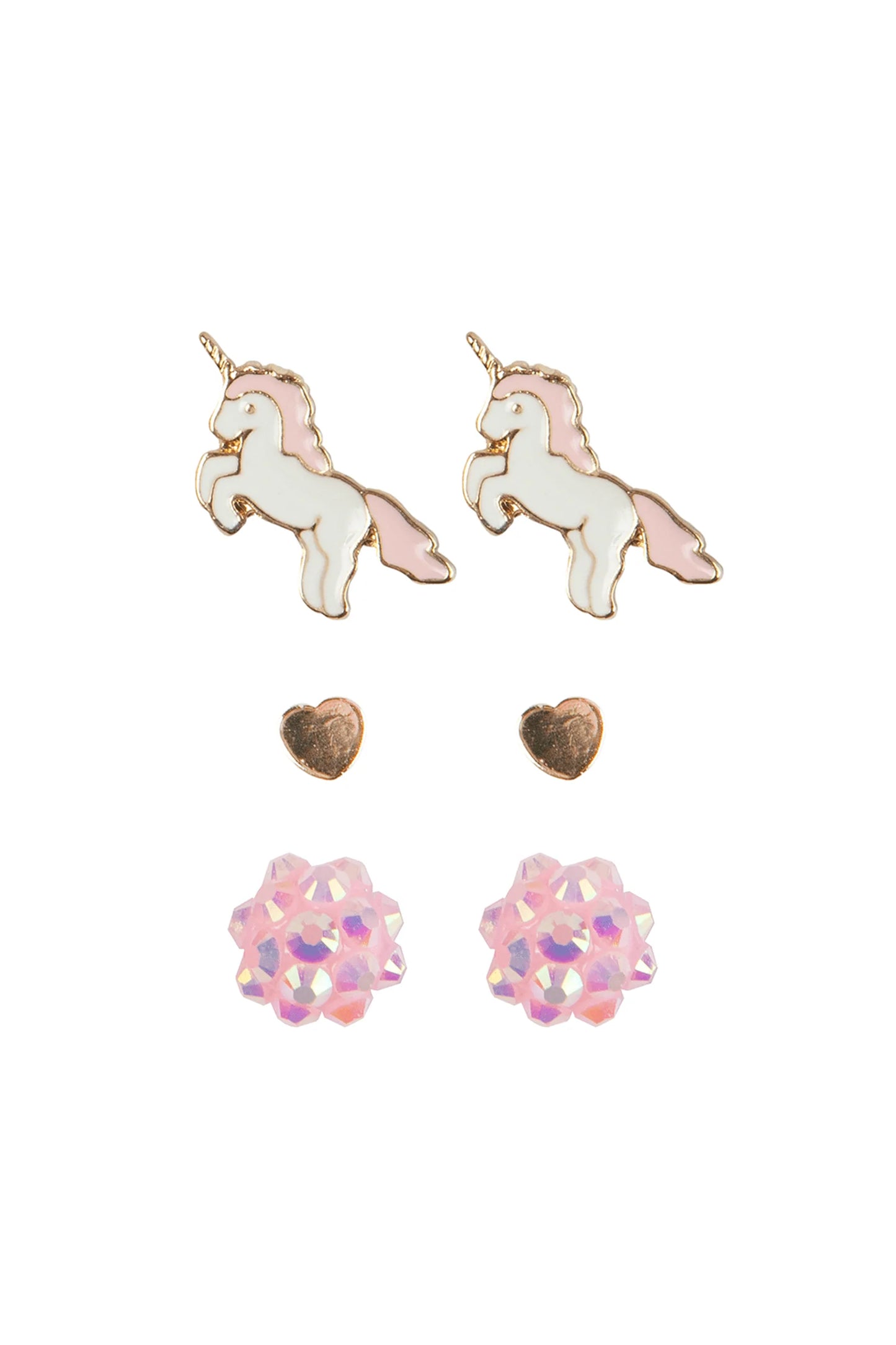 Boutique unicorn studded earrings