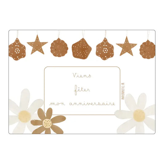 Bohemia Invitation Card