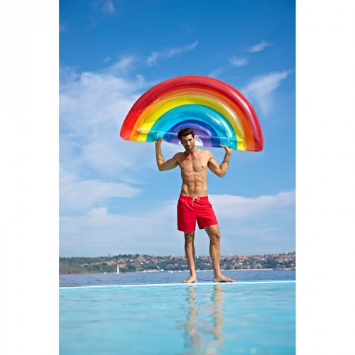 Luxe Lie-On Rainbow Float