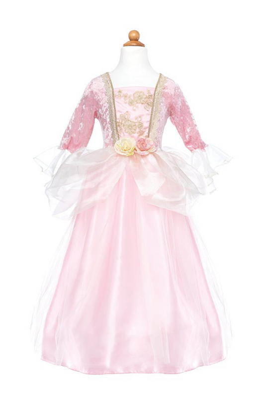 Robe de princesse rose rose