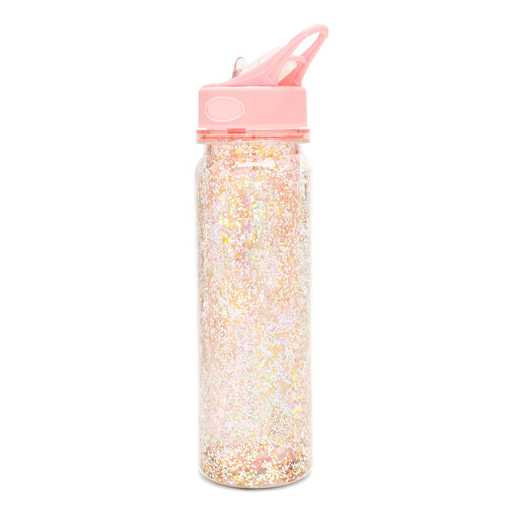 Glitter Bomb Water Bottle - Pink Stardust