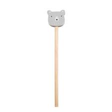 Bear pencil with eraser topper