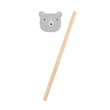 Bear pencil with eraser topper