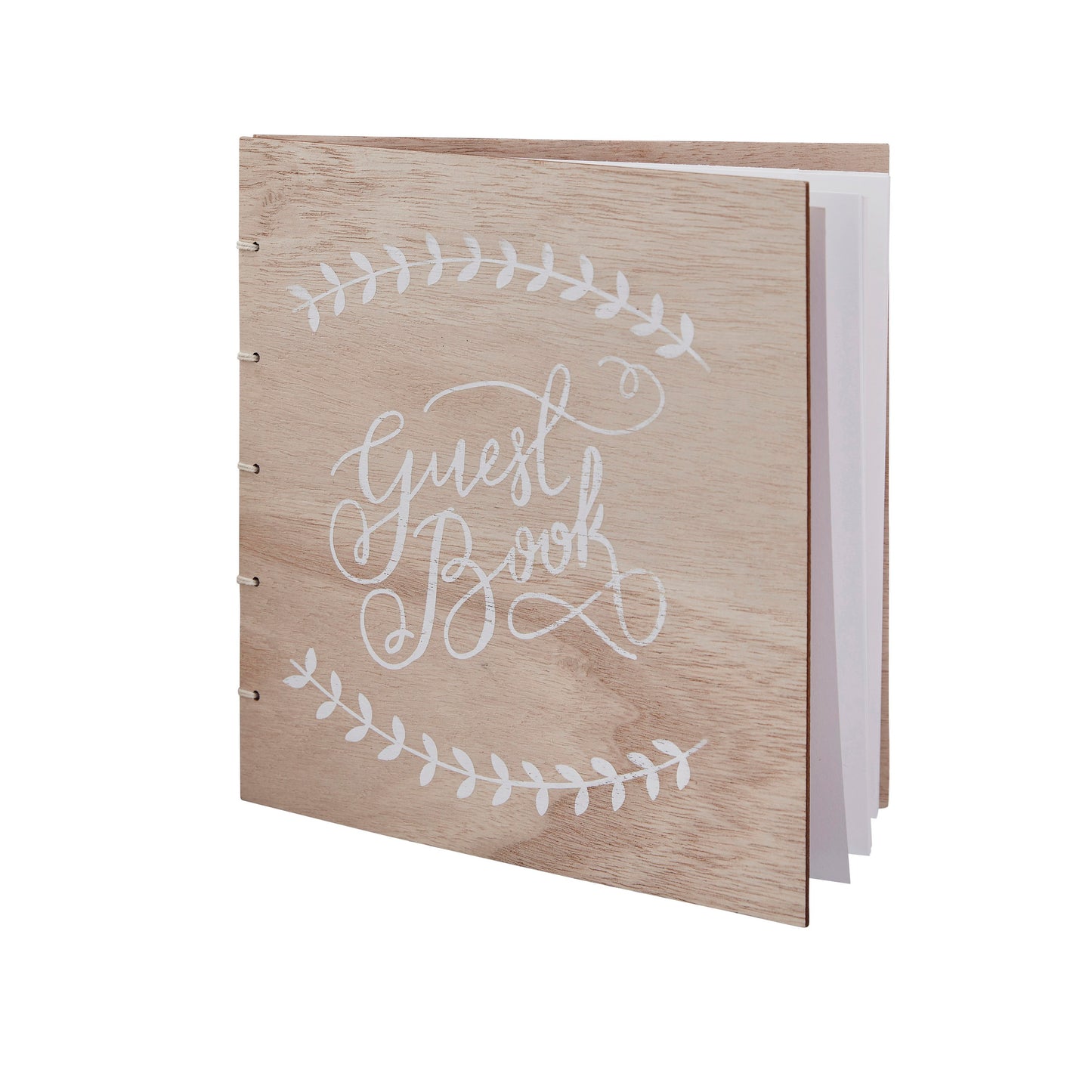 Livre d'or de mariage en bois