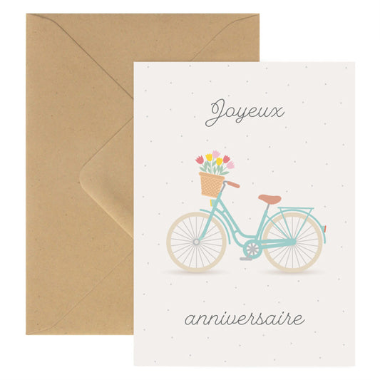 Joyeux Anniversaire Greeting Card