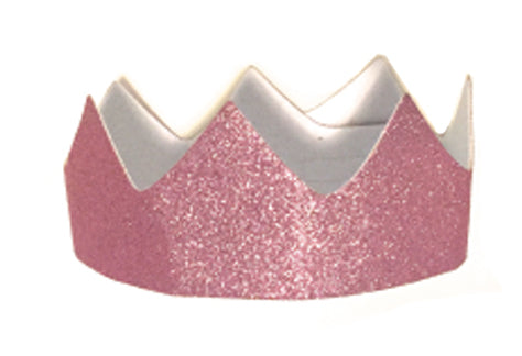 Couronne de princesse pailletée Rose