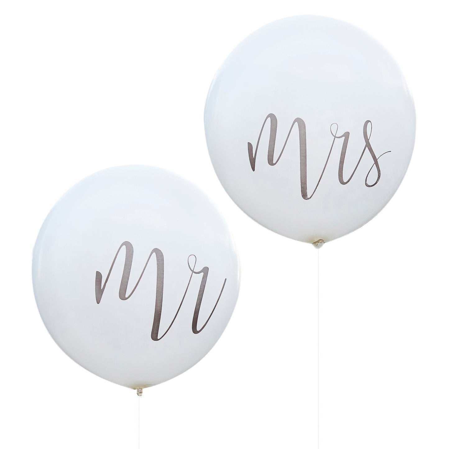 Huge Mr and Mrs Balloons - Rustic Country