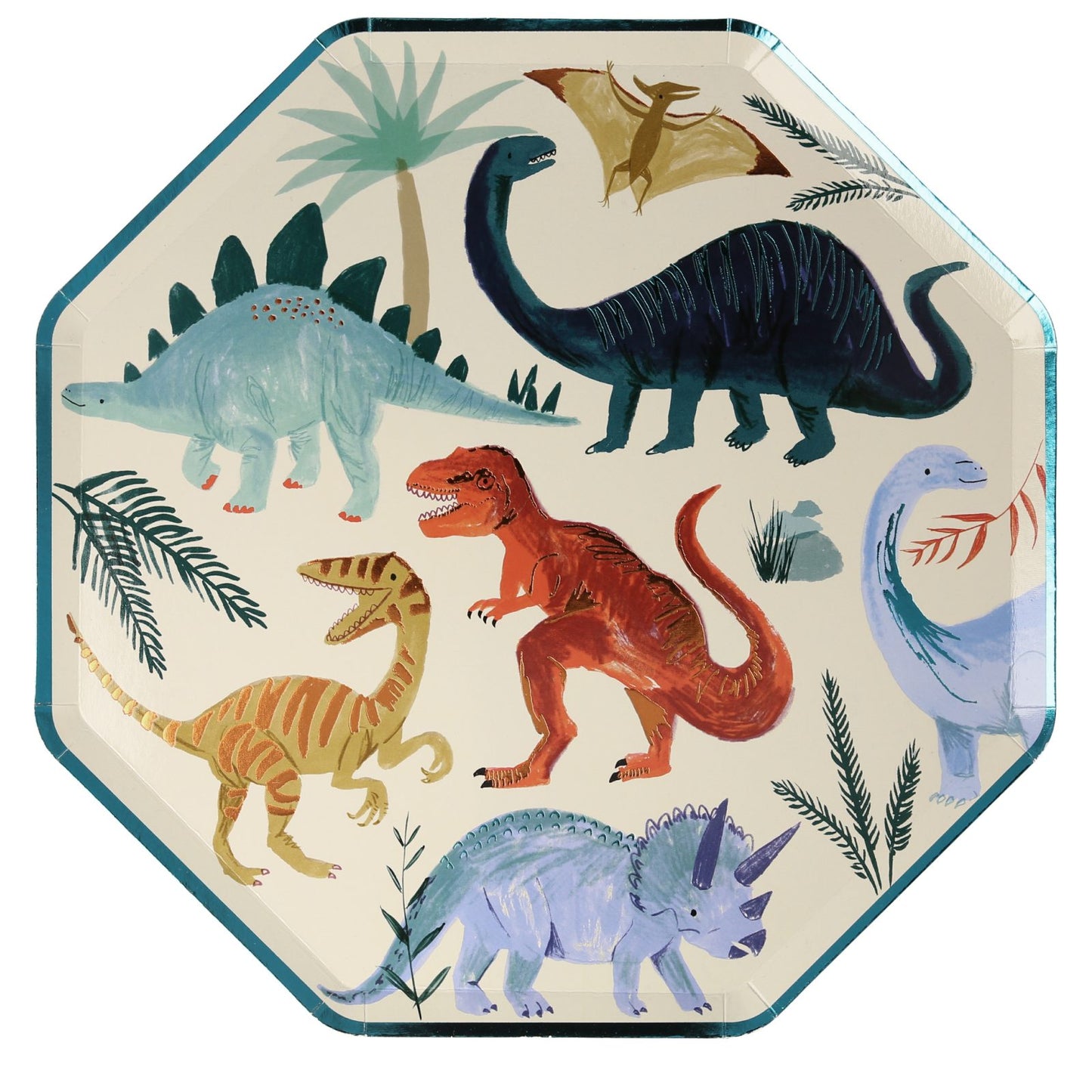 Dinosaur Kingdom dinner plates