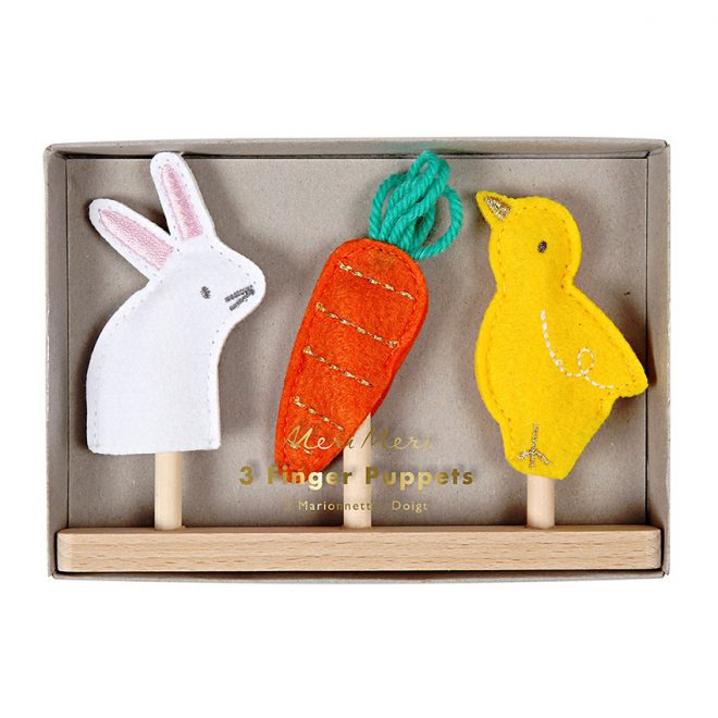 Easter finger puppets