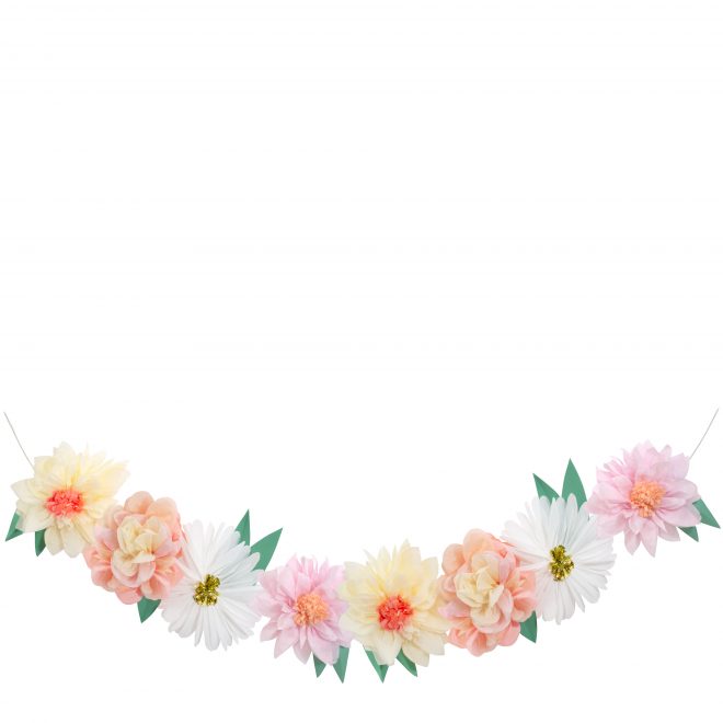 Flower garden garland XL