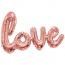 Foilballoon love rose gold