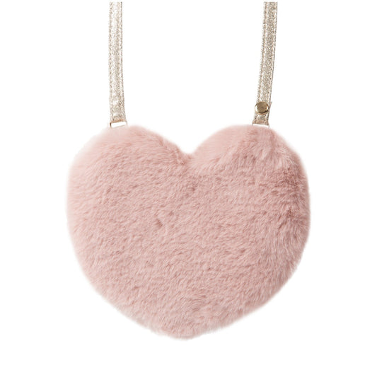 Fluffy Love Heart Bag