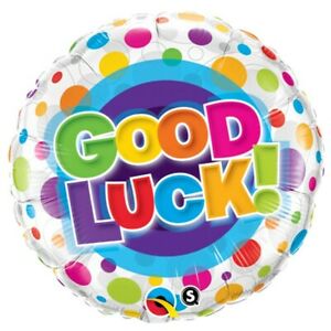 Good Luck Colourful Dots Qualatex