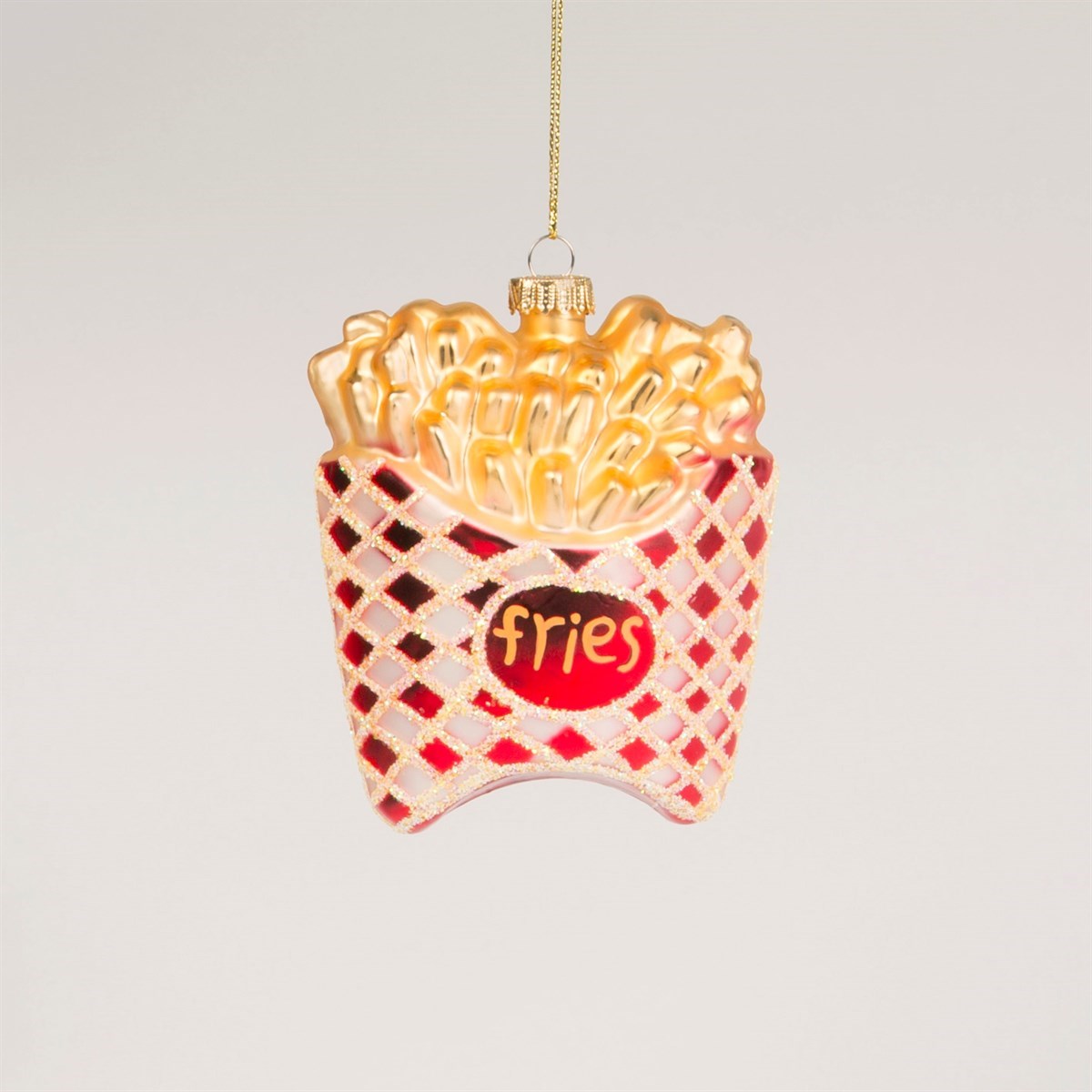 French Fries Shaped Bauble