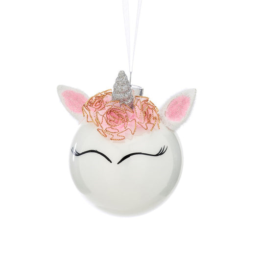 Unicorn Flower Crown Bauble