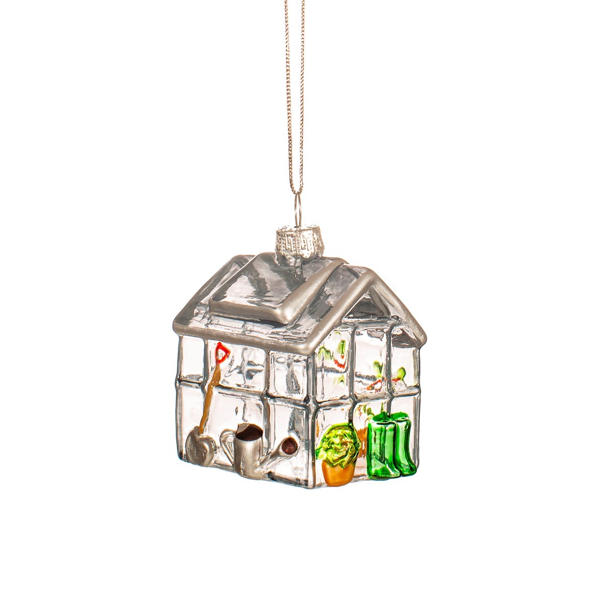 Mini Greenhouse Shaped Bauble