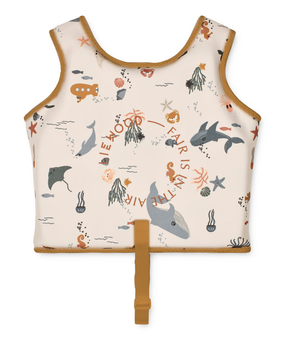 Dove swim vest sea creature Sandy