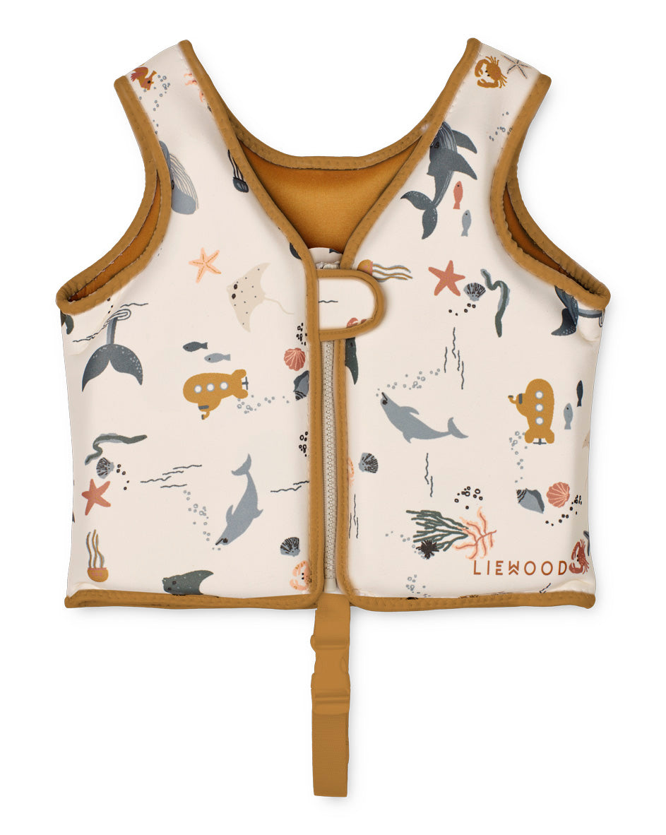 Dove swim vest sea creature Sandy