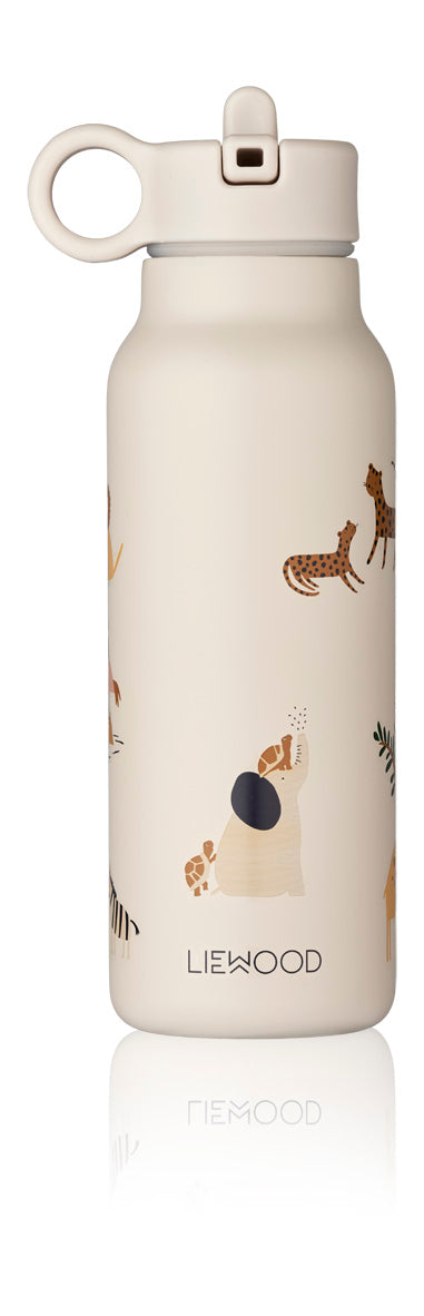 Falk water bottle 250ml - Leopard Sandy