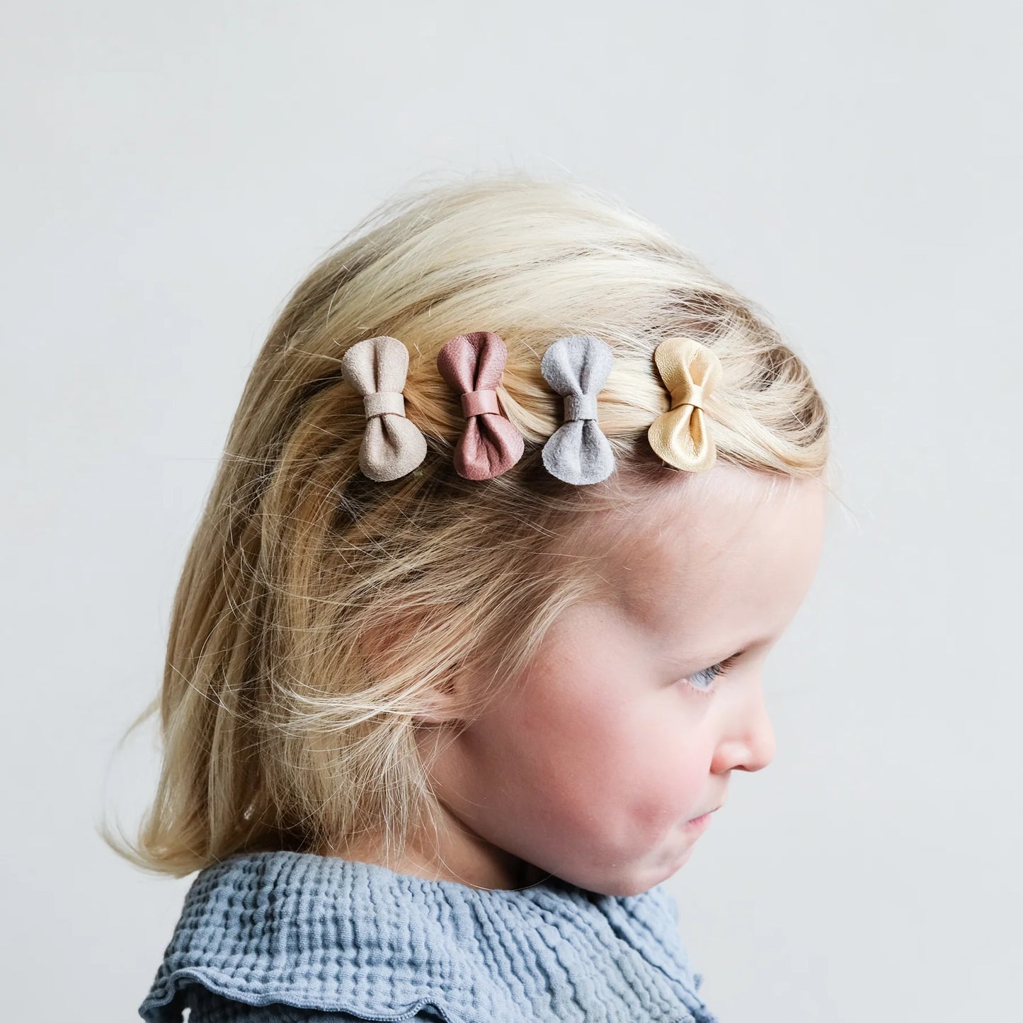 Mystical gracie bow clips