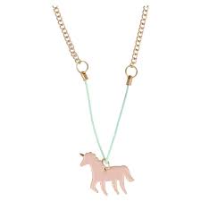 Enamel Unicorn Necklace